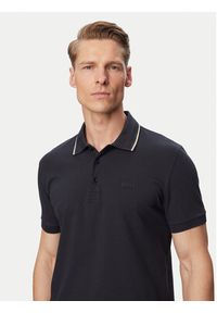 BOSS Polo Pl Goc Birdie Paule 50559365 Granatowy Slim Fit. Typ kołnierza: polo. Kolor: niebieski. Materiał: bawełna #3