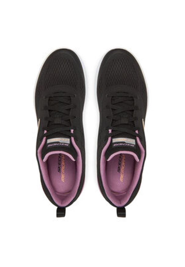 skechers - Skechers Sneakersy Skech-Air Dynamight 2.0-New Heights 150370/BKMV Czarny. Kolor: czarny. Materiał: materiał