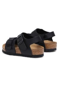 Birkenstock Sandały New York Kids Bs 187603 Czarny. Kolor: czarny. Materiał: skóra