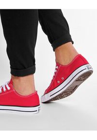 Converse Trampki All Star Ox M9696C Czerwony. Kolor: czerwony. Materiał: materiał. Model: Converse All Star #4