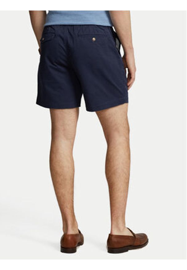 Polo Ralph Lauren Szorty materiałowe Prepster 710644995 Granatowy Classic Fit. Kolor: niebieski. Materiał: bawełna