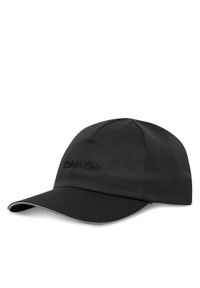 Calvin Klein Czapka z daszkiem Micro Twill W Silicone Trucker LV04D5079G Czarny. Kolor: czarny. Materiał: poliester #1