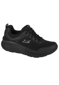 skechers - Buty sportowe Sneakersy damskie, Skechers D'Lux Walker-Infinite Motion. Kolor: czarny. Sport: turystyka piesza
