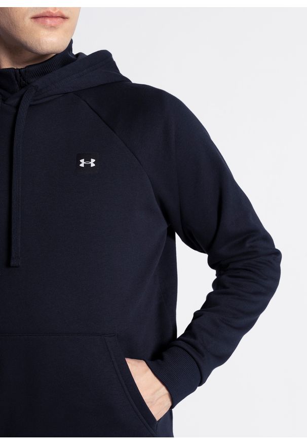 Bluza męska Under Armour Rival Fleece Hoodie (1357092-001). Typ kołnierza: kaptur. Kolor: czarny