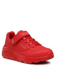 skechers - Skechers Sneakersy Uno Lite 310451L/RED Czerwony. Kolor: czerwony. Materiał: skóra #1