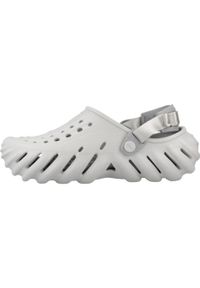 Buty do chodzenia męskie Crocs Echo Clog. Kolor: szary. Materiał: materiał, syntetyk. Styl: sportowy #2