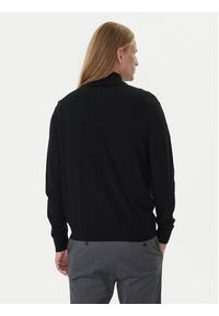 Calvin Klein Sweter LV04LD318G Czarny Regular Fit. Kolor: czarny. Materiał: wełna #4