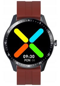 NoName - Smartwatch SMARTWATCH MĘSKI G. Rossi SW018-4 black/red WŁASNE TARCZE + GRAWER. Rodzaj zegarka: smartwatch #1