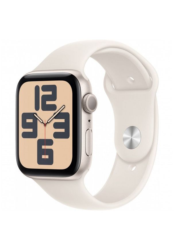 APPLE - Apple Watch SE 44mm GPS 3. Gen Sport S/M Starlight. Styl: sportowy