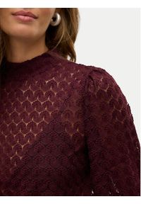Vero Moda Bluzka Becca 10302894 Fioletowy Regular Fit. Kolor: fioletowy. Materiał: syntetyk