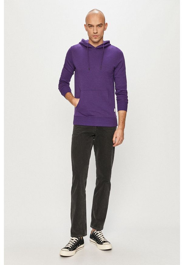 Jack & Jones - Bluza. Kolor: fioletowy