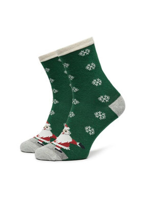 only - ONLY Skarpety długie Christmas 15302304 Kolorowy. Materiał: bawełna. Wzór: kolorowy