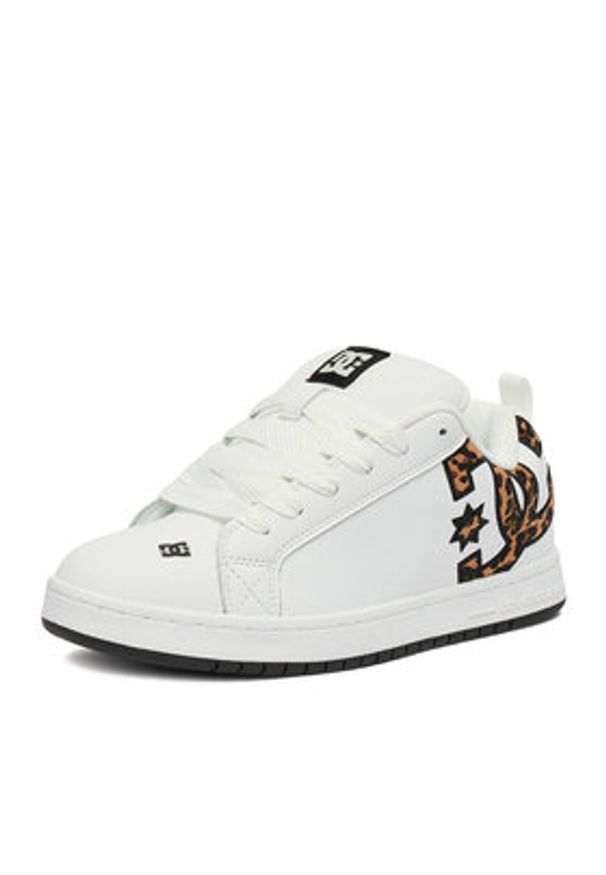 DC Shoes Sneakersy CEOWB-V5-10116 Biały. Kolor: biały. Materiał: skóra