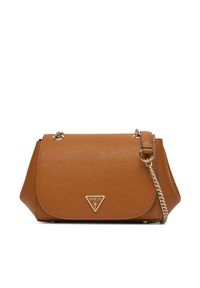 Guess Torebka HWNG96 69210 Brązowy. Kolor: brązowy. Materiał: skórzane
