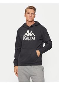 Kappa Bluza Malmo 3 Auth Kontemporary 341M43W Czarny Regular Fit. Kolor: czarny. Materiał: bawełna