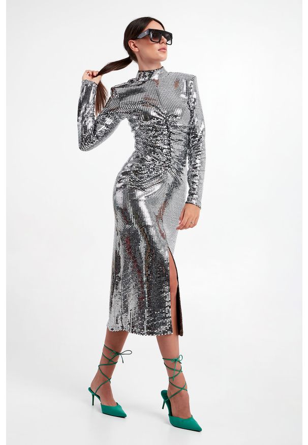 Notes du Nord - Sukienka NOTES DU NORD. Wzór: nadruk, geometria