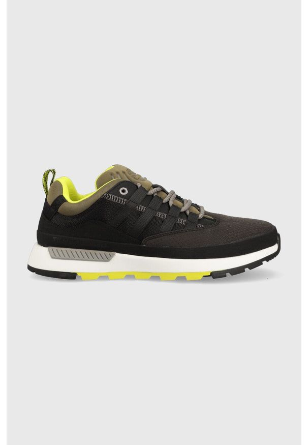 Timberland sneakersy Euro Trekker Low kolor czarny TB0A296S0151. Nosek buta: okrągły. Zapięcie: sznurówki. Kolor: czarny. Materiał: guma