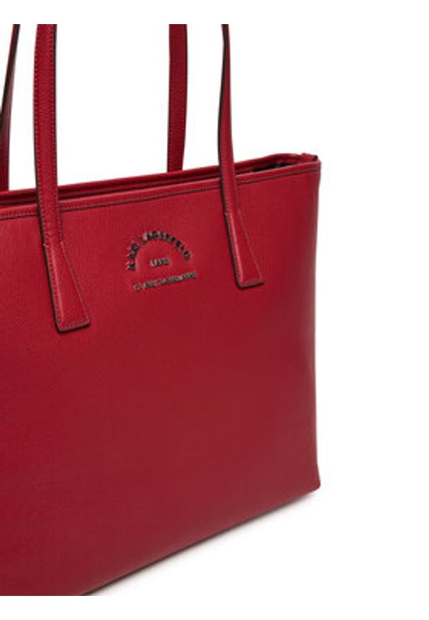 Karl Lagerfeld - KARL LAGERFELD Torebka A3W30314 Czerwony. Kolor: czerwony. Materiał: skórzane