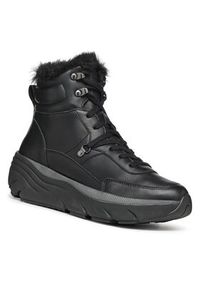 Geox Botki D Diamanta D36UFD 000LM C9999 Czarny. Kolor: czarny. Materiał: skóra