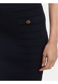 Guess Spódnica mini W5YD66 Z0130 Granatowy Slim Fit. Kolor: niebieski. Materiał: wiskoza #5