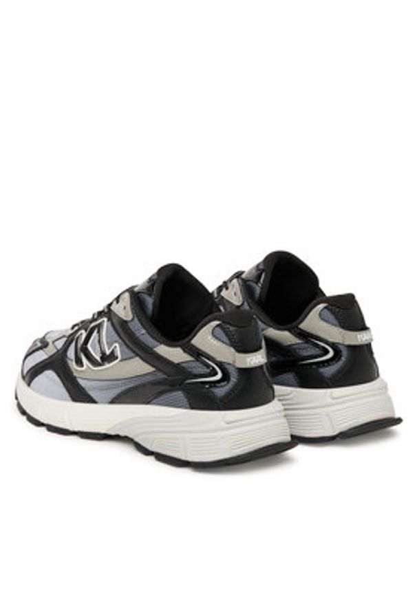 Karl Lagerfeld - KARL LAGERFELD Sneakersy Orion KL55521C Szary. Kolor: szary. Materiał: skóra