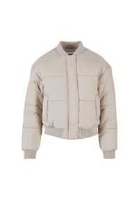 Damska kurtka puchowa Urban Classics. Kolor: beżowy. Materiał: puch #1