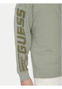 Guess Bluza Z4BQ03 KAIJ1 Zielony Regular Fit. Kolor: zielony. Materiał: bawełna #3