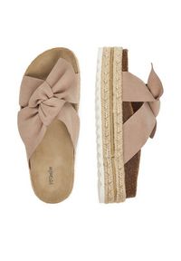 DeeZee Espadryle CT0626-16 Beżowy. Kolor: beżowy. Materiał: materiał #2