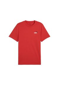 Koszulka sportowa Puma Ess 2 Small No. 1 Logo. Kolor: czerwony. Wzór: haft. Sport: fitness #1