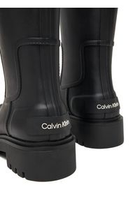 Calvin Klein Jeans Kalosze Mid Rainboot YW0YW02004 Czarny. Kolor: czarny. Materiał: guma #2