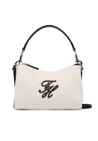 TOMMY HILFIGER - Tommy Hilfiger Torebka Th Elevated Nylon Mini Crossover AW0AW18623 Écru. Materiał: skórzane #1