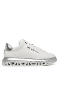 Karl Lagerfeld - KARL LAGERFELD Sneakersy KL64519A Biały. Kolor: biały. Materiał: skóra