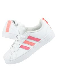 Adidas - Buty sportowe adidas Streetcheck Jr GZ3620 białe. Kolor: biały. Materiał: guma, materiał, skóra. Szerokość cholewki: normalna. Model: Adidas Cloudfoam, Adidas Superstar