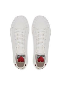 Love Moschino - LOVE MOSCHINO Trampki JA15012G0MJP0100 Biały. Kolor: biały. Materiał: materiał #4