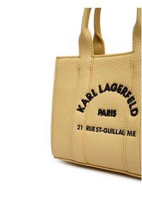 Karl Lagerfeld - KARL LAGERFELD Torebka B1W30042 Żółty. Kolor: żółty. Materiał: skórzane #2