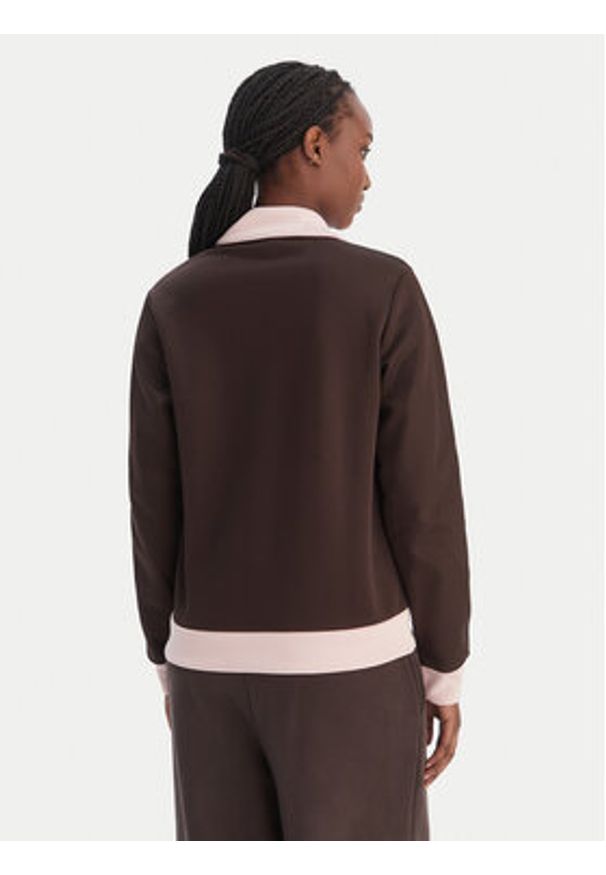 Adidas - adidas Bluza adicolor Classic KD3742 Brązowy Regular Fit. Kolor: brązowy. Materiał: syntetyk, bawełna