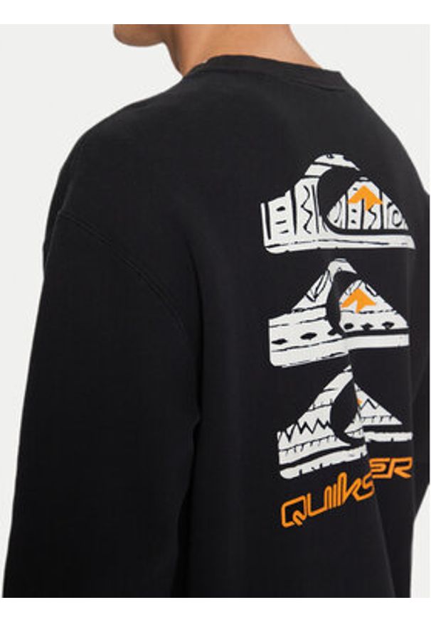 Quiksilver Bluza Watson Lake EQYFT04976 Czarny Regular Fit. Kolor: czarny. Materiał: bawełna