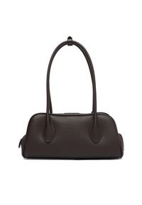 Calvin Klein Torebka Emblem Trio Pebble LV04F3743G Brązowy. Kolor: brązowy. Materiał: skórzane #3