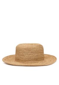 Emporio Armani Kapelusz EX000029 AF21415 U1054 Beżowy jasny. Kolor: beżowy. Materiał: poliester #3