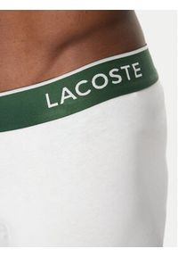 Lacoste Komplet 3 par bokserek 5H1300 Biały. Kolor: biały. Materiał: bawełna