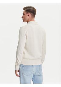 Tommy Jeans Sweter Essential DM0DM20304 Beżowy Slim Fit. Kolor: beżowy. Materiał: bawełna #3