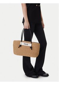 Tous - TOUS Torebka Capazo L Scoubidou 2001716959 Beżowy. Kolor: beżowy #5
