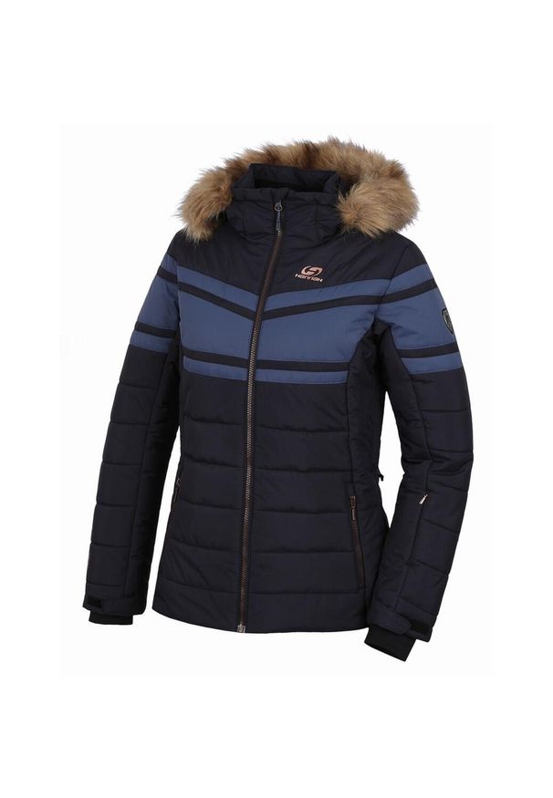 Damska kurtka narciarska Hannah Delaney L (40). Kolor: niebieski. Sezon: zima. Sport: narciarstwo