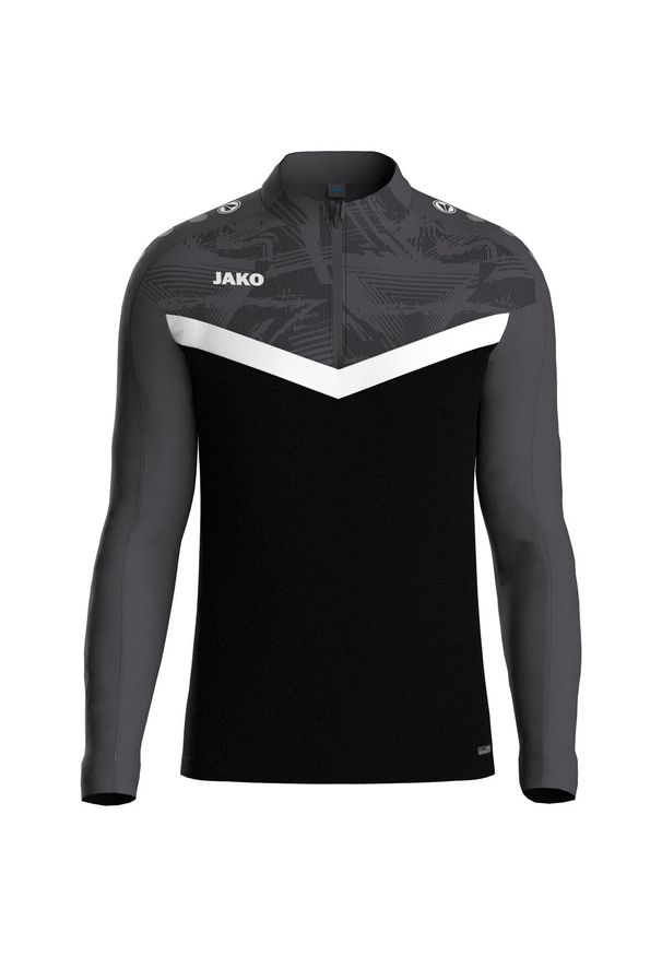 Dziecięca bluza dresowa zapinana na zamek Jako Iconic. Kolor: szary, wielokolorowy, brązowy, czarny. Materiał: dresówka