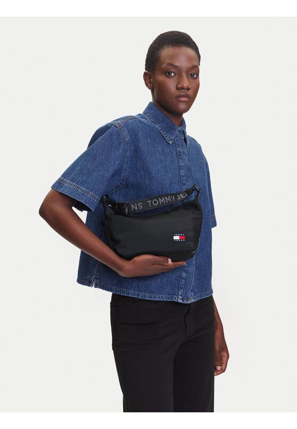 Tommy Jeans Torebka Tjw Ess Daily Shoulder Bag AW0AW17287 Czarny. Kolor: czarny