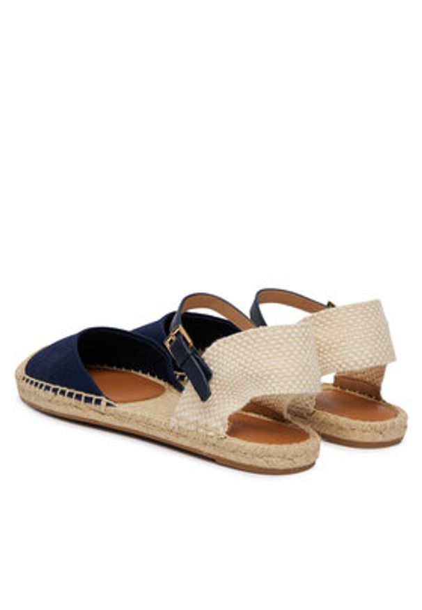 Lauren Ralph Lauren - LAUREN RALPH LAUREN Espadryle 802982888001 Granatowy. Kolor: niebieski. Materiał: materiał