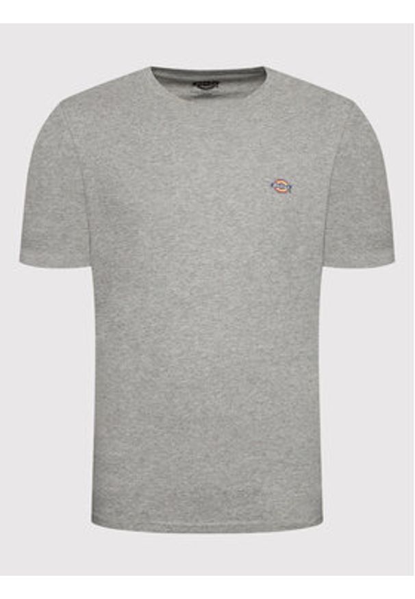 Dickies T-Shirt Mapleton DK0A4XDBGYM Szary Regular Fit. Kolor: szary. Materiał: bawełna