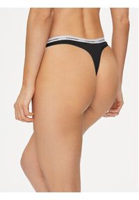 Calvin Klein Underwear Komplet 5 par stringów 000QD5221E Czarny. Kolor: czarny. Materiał: bawełna #7