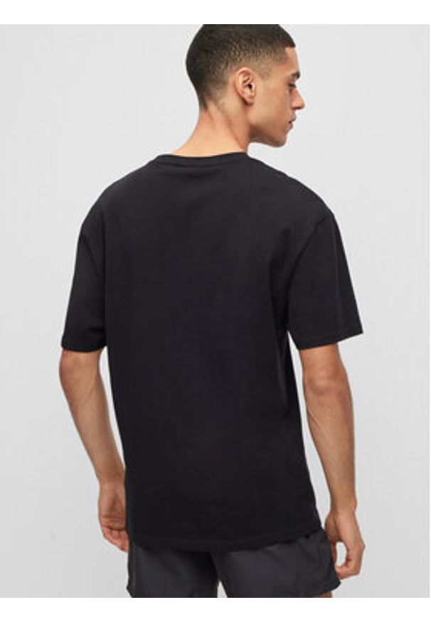Hugo T-Shirt 50493727 Czarny Relaxed Fit. Kolor: czarny. Materiał: bawełna