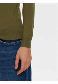 Vero Moda Sweter Happiness 10317993 Zielony Slim Fit. Kolor: zielony. Materiał: syntetyk